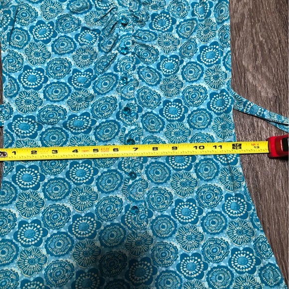 G by GUESS Blue & White Floral Mini Dress - Picture 8 of 8